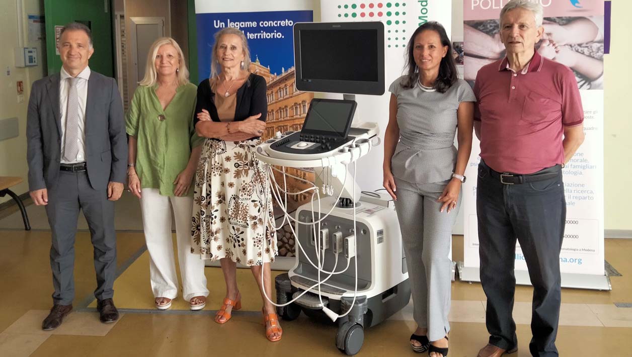 Fondazione BSGSP - Donato nuovo ecografo alla Neonatologia del Policlinico di Modena