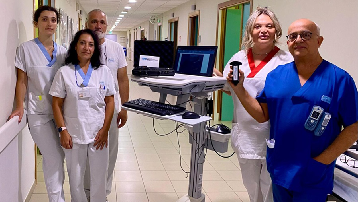 nuova sonda ecografica per l’ospedale di Montecchio Emilia (RE)